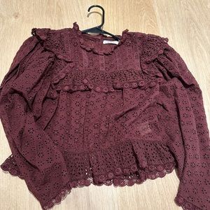 COPY - Doen Floryn Top in Antique Walnut Size S
